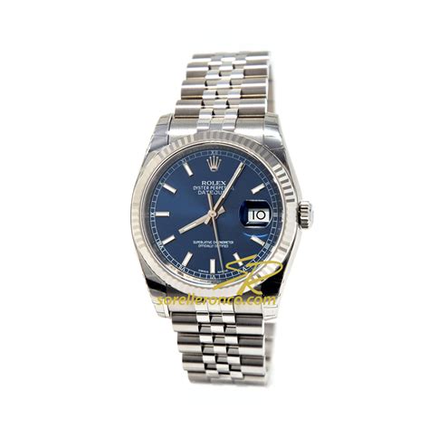 rolex datejust bianco prezzo|rolex datejust blu.